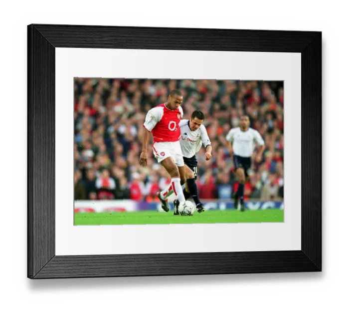 Framed Print : Thierry Henry's Iconic Goal: Arsenal 3-0 Tottenham, 2002