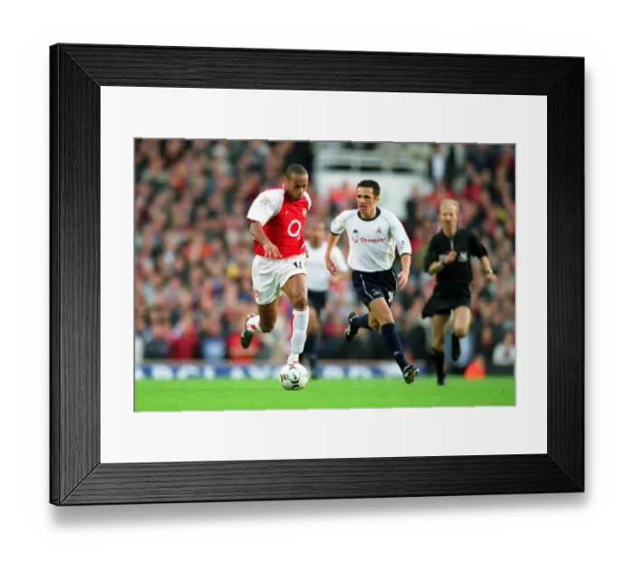 Framed Print : Thierry Henry's Iconic Goal: Arsenal's 3-0 Victory Over Tottenham, Highbury 2002 Framed Print : Thierry Henry's Iconic Goal: Arsenal's 3-0 Victory Over Tottenham, Highbury 2002