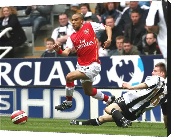 Gael Clichy (Arsenal) James Milner (Newcastle United)