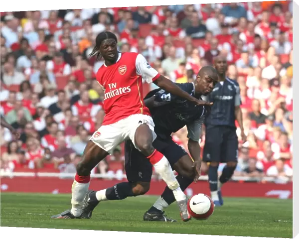 Emmanuel Adebayor (Arsenal) Abdoulaye Meite (Bolton)