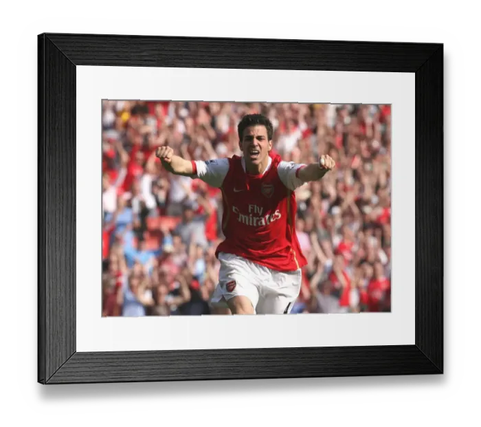 Framed Print : Fabregas's Thriller: Arsenal Takes the Lead 2-1 vs. Bolton Wanderers, FA Premiership, 2007 Framed Print : Fabregas's Thriller: Arsenal Takes the Lead 2-1 vs. Bolton Wanderers, FA Premiership, 2007