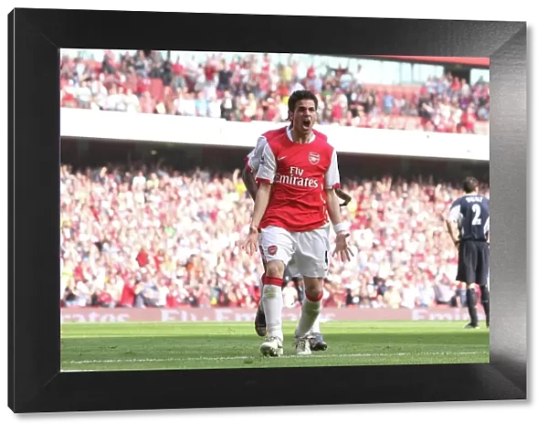 Fabregas Thrilling Goal: Arsenal Takes the Lead 2-1 vs. Bolton Wanderers, FA Premiership, 2007