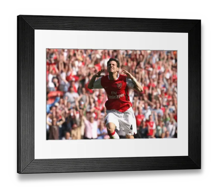 Framed Print : Fabregas Thrilling Goal: Arsenal Takes the Lead 2-1 vs. Bolton Wanderers, FA Premiership, 2007 Framed Print : Fabregas Thrilling Goal: Arsenal Takes the Lead 2-1 vs. Bolton Wanderers, FA Premiership, 2007