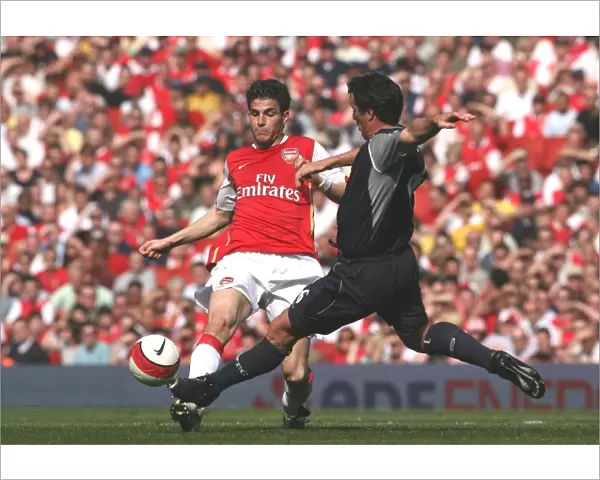 Cesc Fabregas (Arsenal) Gary Speed (Bolton)