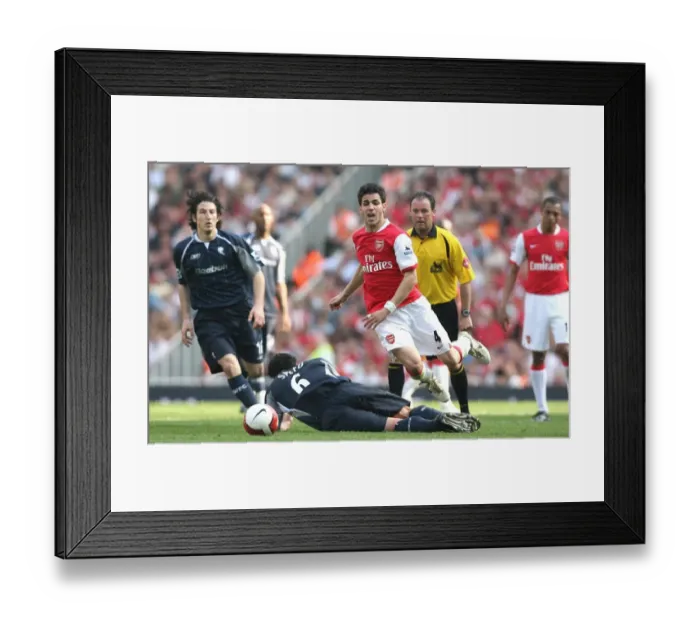 Framed Print : Cesc Fabregas vs. Gary Speed: A Tight Victory for Arsenal over Bolton Wanderers, FA Premiership, 2007 Framed Print : Cesc Fabregas vs. Gary Speed: A Tight Victory for Arsenal over Bolton Wanderers, FA Premiership, 2007