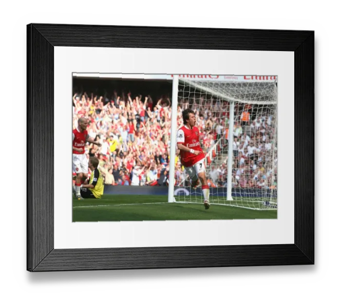 Framed Print : Rosicky's Historic Debut: Arsenal's Thrilling 2-1 Victory Over Bolton Wanderers Framed Print : Rosicky's Historic Debut: Arsenal's Thrilling 2-1 Victory Over Bolton Wanderers