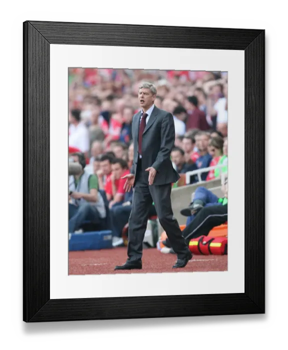 Framed Print : Arsene Wenger's Victory: Arsenal 2-1 Bolton Wanderers, FA Premiership, 2007