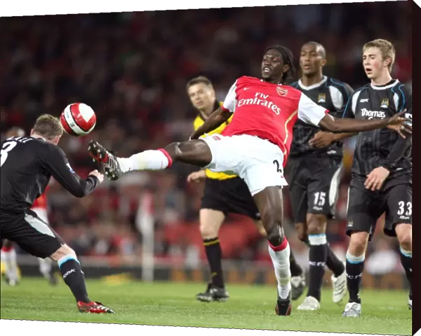 Emmanuel Adebayor (Arsenal) Micheal Ball (Man City)