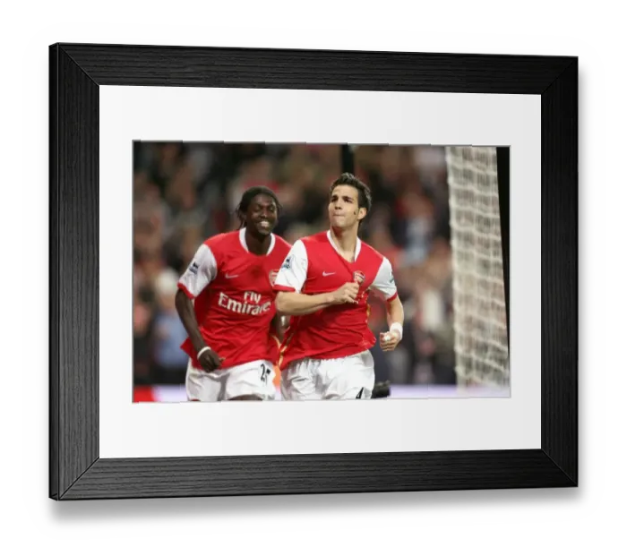 Framed Print : Arsenal v Manchester City 2006-7