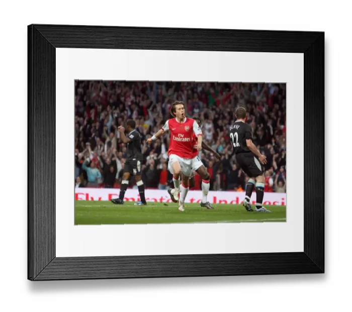 Framed Print : Tomas Rosicky's Thrilling Goal: Arsenal's First in a 3:1 Victory over Manchester City Framed Print : Tomas Rosicky's Thrilling Goal: Arsenal's First in a 3:1 Victory over Manchester City