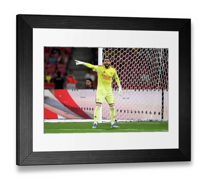 Framed Print : Arsenal FC v AC Milan: Pre-Season Friendly Framed Print : Arsenal FC v AC Milan: Pre-Season Friendly