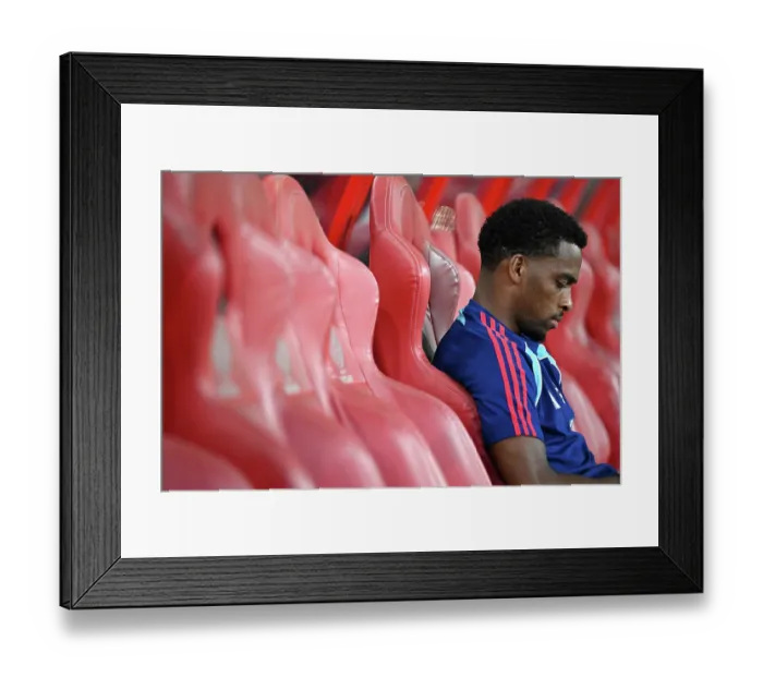 Framed Print : Arsenal FC v AC Milan: Pre-Season Friendly