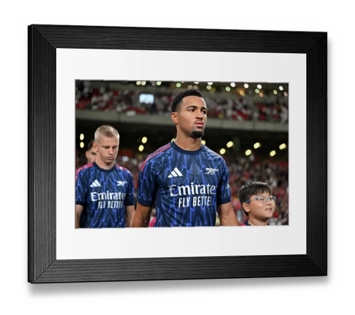 Framed Print : Arsenal FC v AC Milan: Pre-Season Friendly Framed Print : Arsenal FC v AC Milan: Pre-Season Friendly