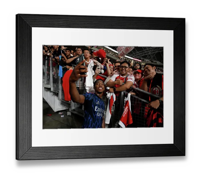 Framed Print : Arsenal FC v AC Milan: Pre-Season Friendly Framed Print : Arsenal FC v AC Milan: Pre-Season Friendly