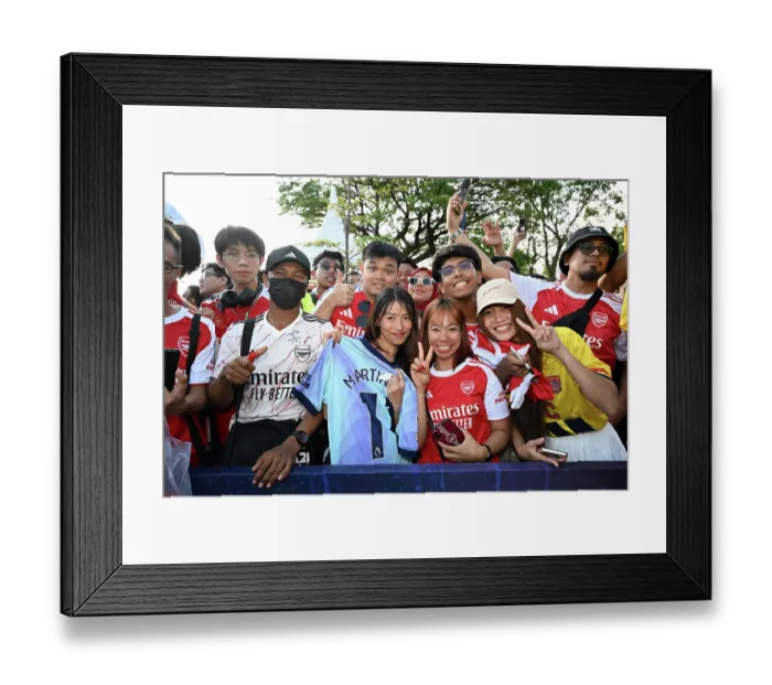 Framed Print : Arsenal v Newcastle: Pre-Season Friendly