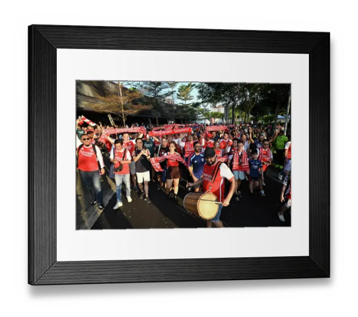 Framed Print : Arsenal v Newcastle: Pre-Season Friendly