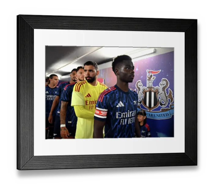 Framed Print : Arsenal v Newcastle: Pre-Season Friendly
