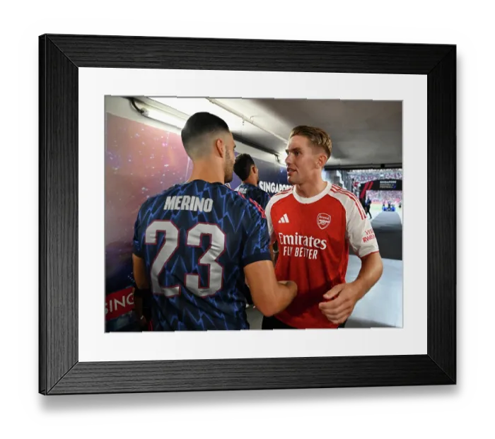 Framed Print : Arsenal v Newcastle: Pre-Season Friendly