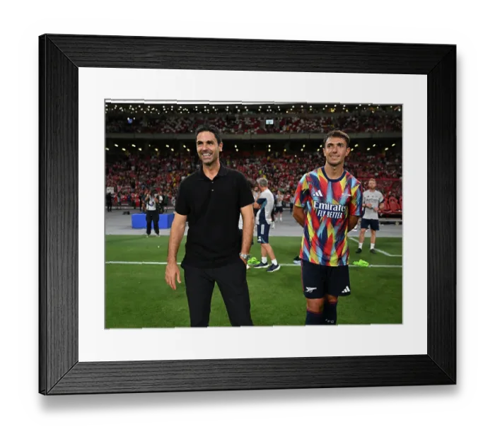 Framed Print : Arsenal v Newcastle: Pre-Season Friendly