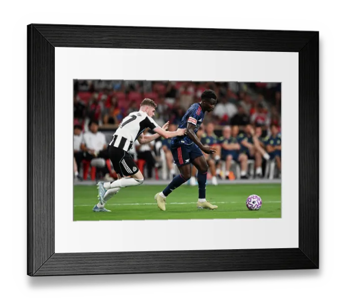 Framed Print : Arsenal v Newcastle: Pre-Season Friendly