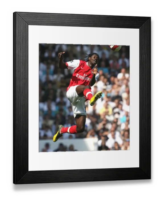 Framed Print : Adebayor's Dramatic Equalizer: Arsenal vs. Tottenham, FA Premiership, 2007
