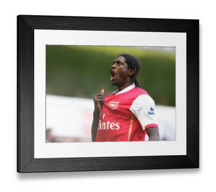 Framed Print : Adebayor's Double: Arsenal's Thrilling Comeback at White Hart Lane, FA Premiership 2007