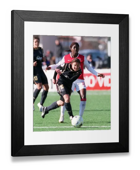 Framed Print : Antia Asante (Arsenal) Hanna Ljungberg (Umea)