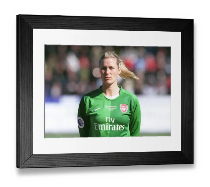 Framed Print : Emma Byrne (Arsenal)