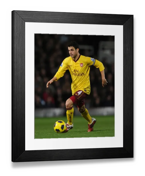 Framed Print : Cesc Fabregas (Arsenal). West Ham United 0: 3 Arsenal, Barclays Premier League Framed Print : Cesc Fabregas (Arsenal). West Ham United 0: 3 Arsenal, Barclays Premier League
