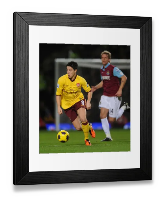 Framed Print : Samir Nasri (Arsenal) Radoslav Kovac (West Ham). West Ham United 0: 3 Arsenal Framed Print : Samir Nasri (Arsenal) Radoslav Kovac (West Ham). West Ham United 0: 3 Arsenal