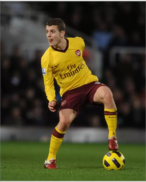 Jack Wilshere (Arsenal). West Ham United 0: 3 Arsenal, Barclays Premier League