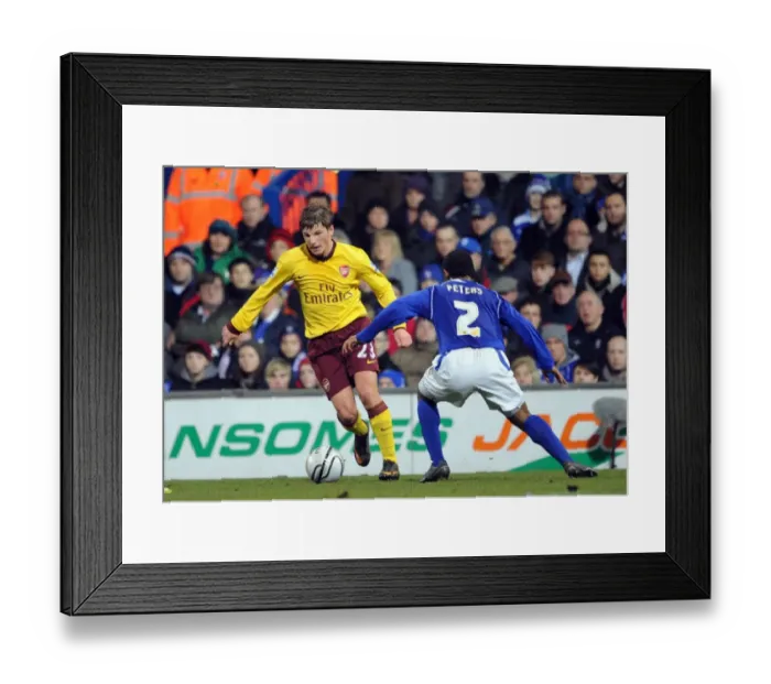 Framed Print : Andrey Arshavin (Arsenal) Jamie Peters (Ipswich). Ipswich Town 1: 0 Arsenal Framed Print : Andrey Arshavin (Arsenal) Jamie Peters (Ipswich). Ipswich Town 1: 0 Arsenal