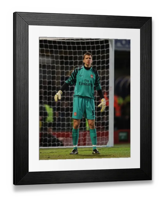 Framed Print : Arsenal's Szczesny Secures Shutout in Carling Cup Semi-Final vs Ipswich Town Framed Print : Arsenal's Szczesny Secures Shutout in Carling Cup Semi-Final vs Ipswich Town