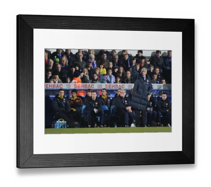 Framed Print : Arsenal manager Arsene Wenger. Ipswich Town 1: 0 Arsenal, Carling Cup Semi Final 1st Leg Framed Print : Arsenal manager Arsene Wenger. Ipswich Town 1: 0 Arsenal, Carling Cup Semi Final 1st Leg