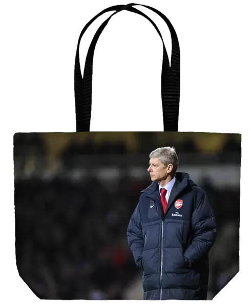 Arsene Wenger the Arsenal Manager. West Ham United 0: 3 Arsenal. Barclays Premier League