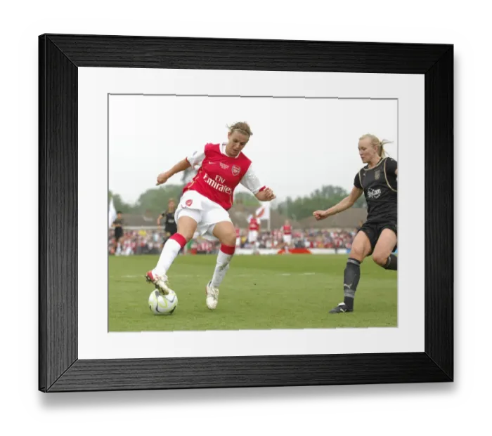 Framed Print : Arsenal Ladies Lift the UEFA Women's Cup: 2006-07 Final 2nd Leg (1-0 on Aggregate) Framed Print : Arsenal Ladies Lift the UEFA Women's Cup: 2006-07 Final 2nd Leg (1-0 on Aggregate)
