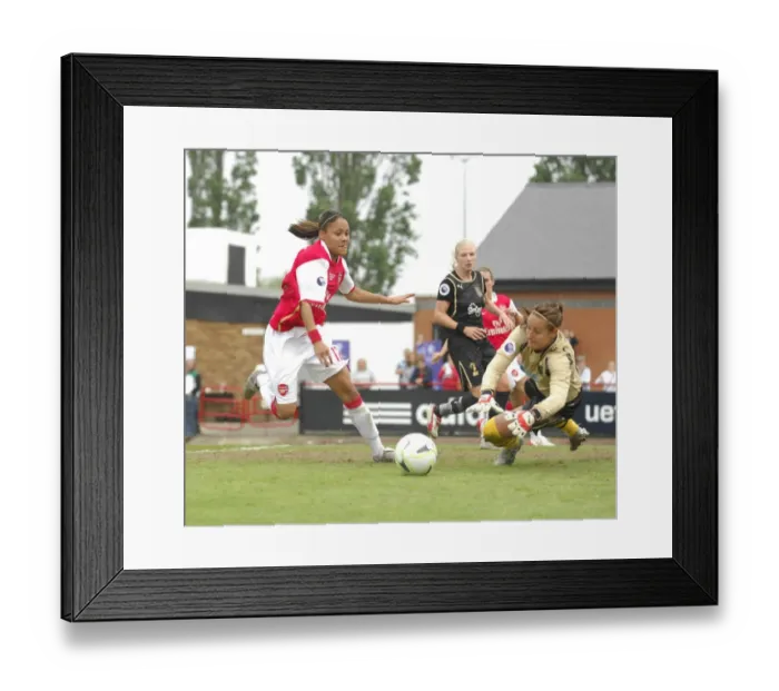 Framed Print : Arsenal Ladies Lift UEFA Women's Cup: 1-0 Agg. Victory over UMEA IK (0-0 Second Leg) - 6th UEFA Women's Cup Final 2006 / 07 Framed Print : Arsenal Ladies Lift UEFA Women's Cup: 1-0 Agg. Victory over UMEA IK (0-0 Second Leg) - 6th UEFA Women's Cup Final 2006 / 07