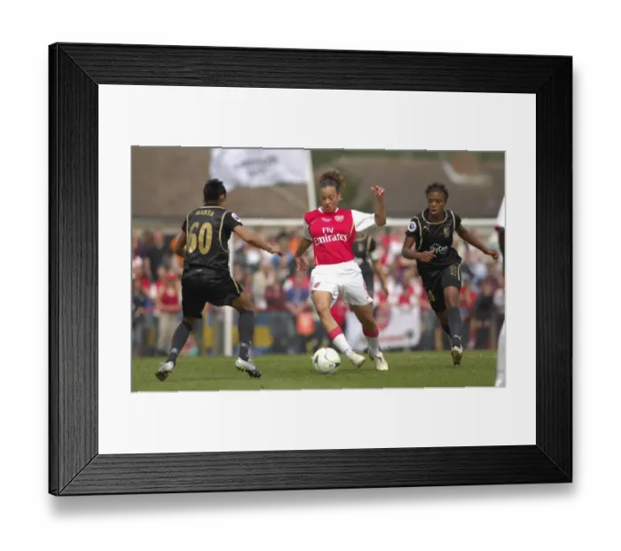 Framed Print : Arsenal Ladies Lift UEFA Women's Cup: 2006-07 Final (1-0 Agg.) - Arsenal vs. UMEA IK Framed Print : Arsenal Ladies Lift UEFA Women's Cup: 2006-07 Final (1-0 Agg.) - Arsenal vs. UMEA IK