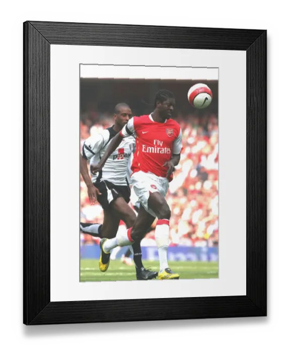 Framed Print : Adebayor's Brace: Arsenal's 3-1 Victory Over Fulham, 2007 Framed Print : Adebayor's Brace: Arsenal's 3-1 Victory Over Fulham, 2007