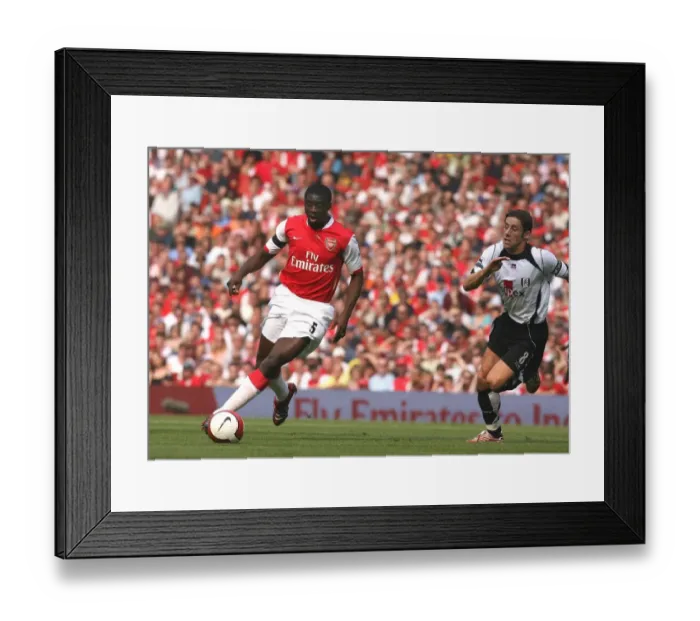 Framed Print : Kolo Toure (Arsenal) Michael Brown (Arsenal)