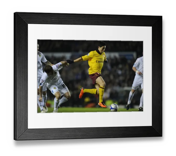 Framed Print : Samir Nasri Scores First Arsenal Goal: 3-1 FA Cup Victory Over Leeds United Framed Print : Samir Nasri Scores First Arsenal Goal: 3-1 FA Cup Victory Over Leeds United