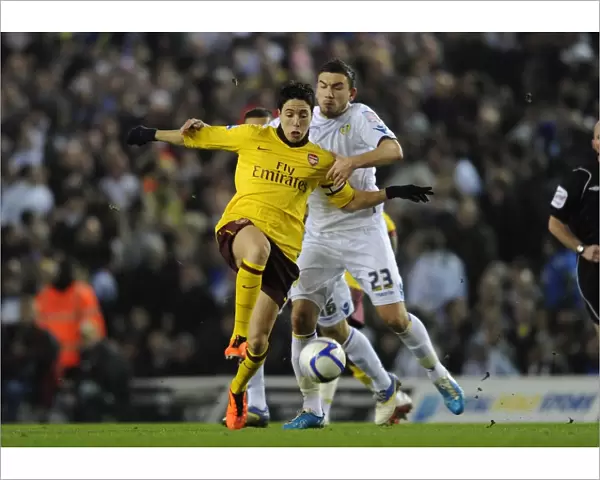 Samir Nasri (Arsenal) Robert Snodgrass (Leeds). Leeds United 1: 3 Arsenal