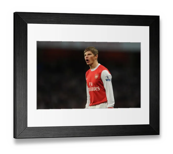 Framed Print : Andrey Arshavin (Arsenal). Arsenal 3: 0 Wigan Athletic. Barclays Premier League Framed Print : Andrey Arshavin (Arsenal). Arsenal 3: 0 Wigan Athletic. Barclays Premier League