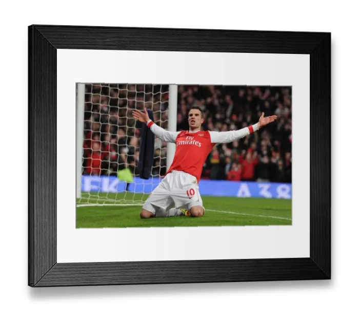 Framed Print : Arsenal's Triumph: Robin van Persie's Brace (3-0) vs Wigan Athletic, Barclays Premier League Framed Print : Arsenal's Triumph: Robin van Persie's Brace (3-0) vs Wigan Athletic, Barclays Premier League