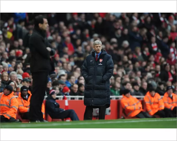 Arsenal manager Arsene Wenger. Arsenal 3: 0 Wigan Athletic. Barclays Premier League