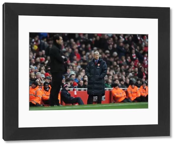 Arsenal manager Arsene Wenger. Arsenal 3: 0 Wigan Athletic. Barclays Premier League