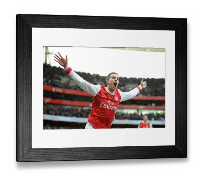 Framed Print : Robin van Persie's Stunner: Arsenal's Opening Goal in 3-0 Thrashing of Wigan Athletic Framed Print : Robin van Persie's Stunner: Arsenal's Opening Goal in 3-0 Thrashing of Wigan Athletic
