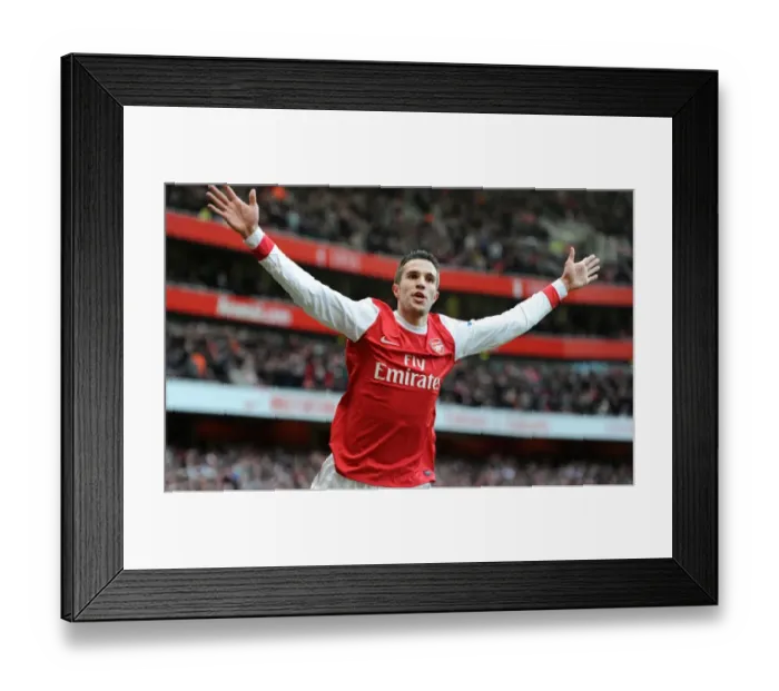 Framed Print : Robin van Persie's Stunner: Arsenal's Opening Goal in 3-0 Victory over Wigan Athletic (2011) Framed Print : Robin van Persie's Stunner: Arsenal's Opening Goal in 3-0 Victory over Wigan Athletic (2011)