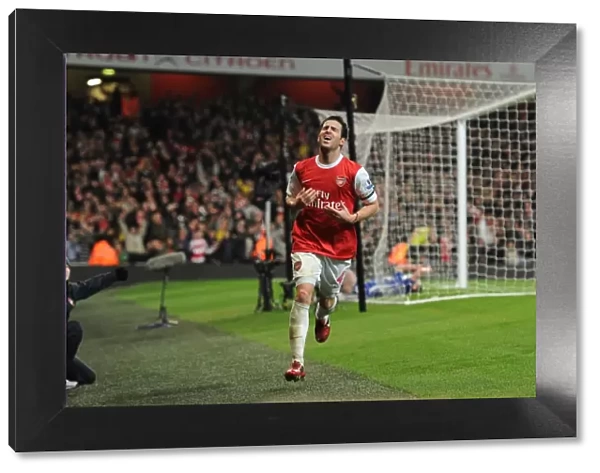 Cesc Fabregas's Triumphant Goal: Arsenal Crushes Ipswich Town 3-0 in Carling Cup Semifinal