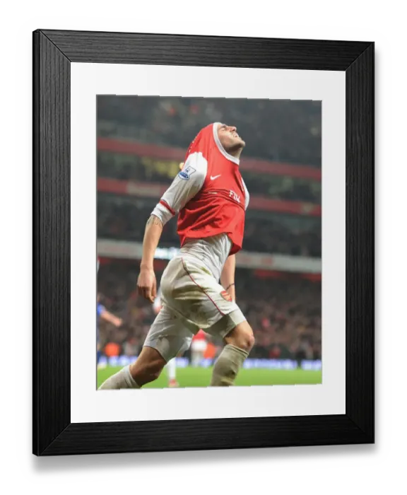 Framed Print : Cesc Fabregas celebrates scoring the 3rd Arsenal goal. Arsenal 3: 0 Ipswich Town (3: 1 agg) Framed Print : Cesc Fabregas celebrates scoring the 3rd Arsenal goal. Arsenal 3: 0 Ipswich Town (3: 1 agg)